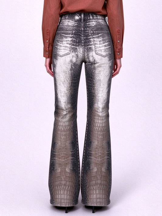 Silverado Scales Flare Jeans