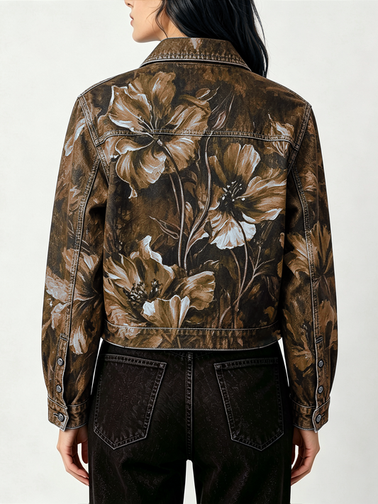 Autumn Homestead RB-JKT01 – Back View – Riley – Brown