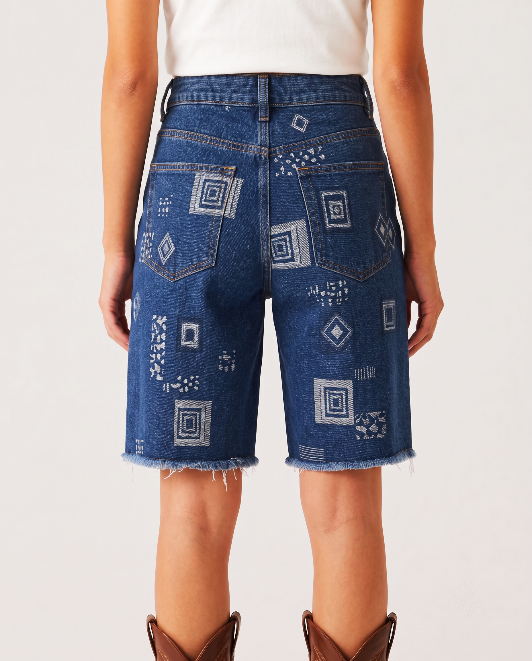 Desert Diamond RB-BOT08 – Back View – Riley – Medium Blue