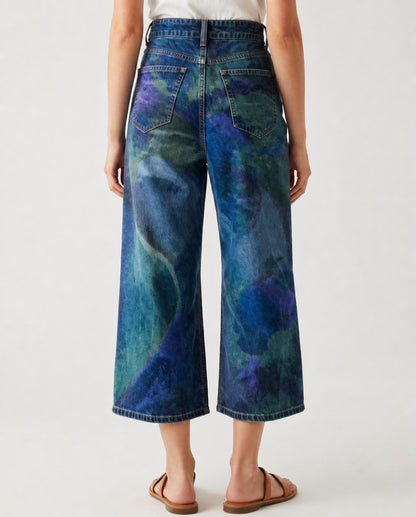 Canyon Mirage Indigo RB-BOT24 – Back View – Riley – indigo, teal