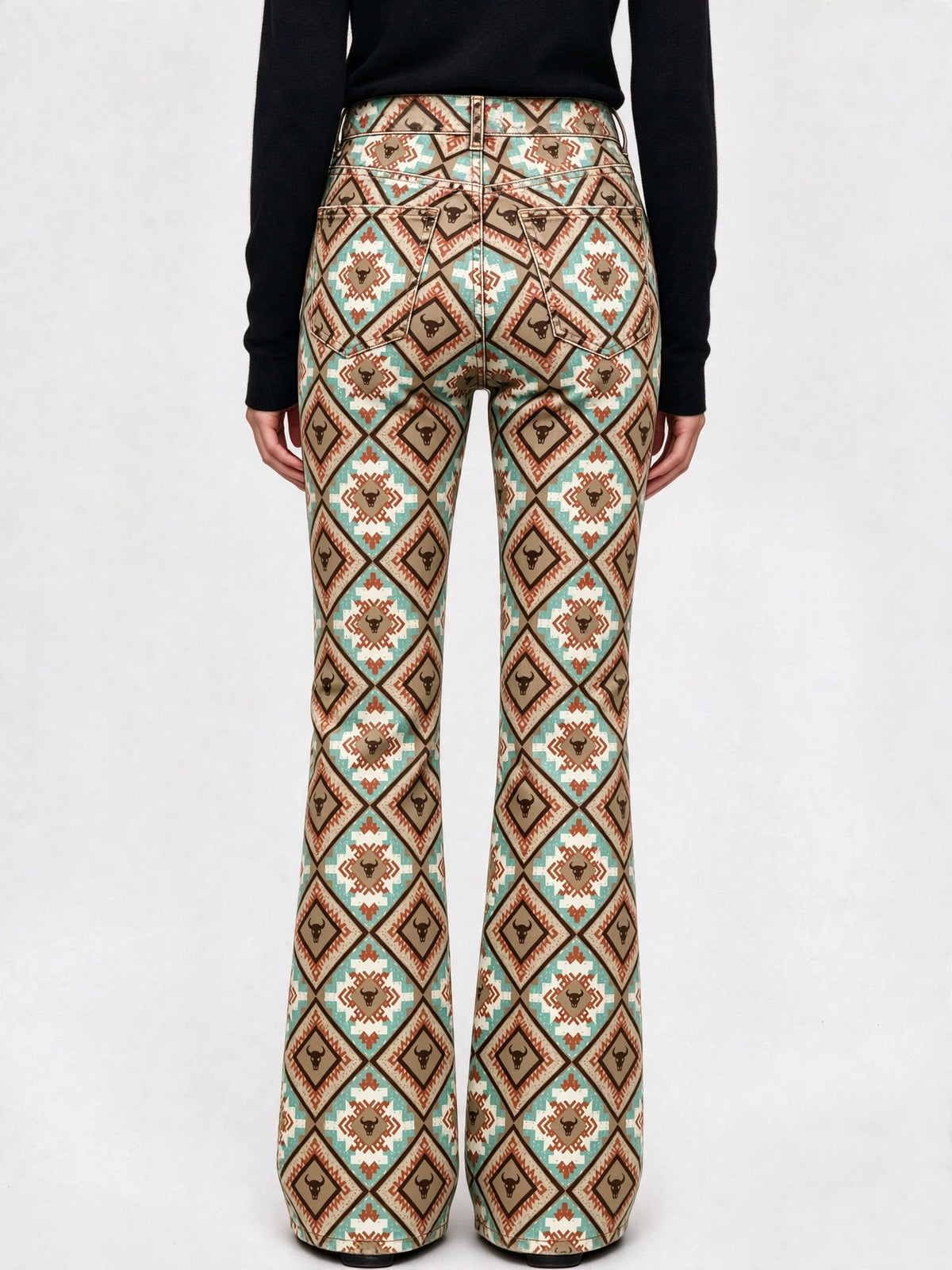 Santa Fe Blossom Flare Jeans