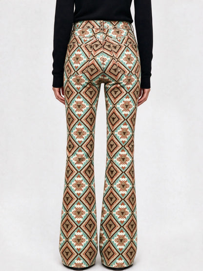 Santa Fe Blossom Flare Jeans