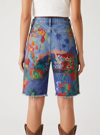 Desert Mirage Blue RB-BOT08 – Back View – Riley – blue, red