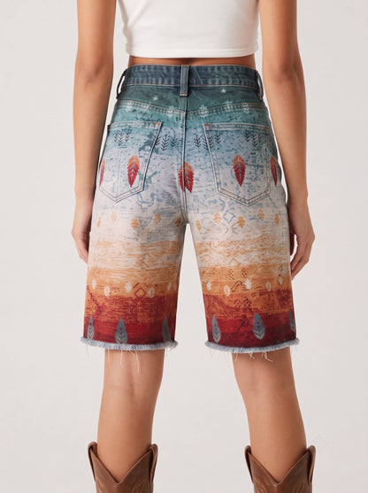 Canyon Mirage Turquoise RB-BOT08 – Back View – Riley – Turquoise, Terracotta