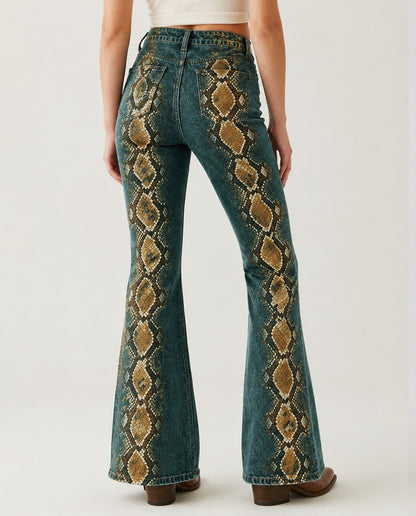 Desert Serpent RB-BOT04 – Back View – Riley – Denim