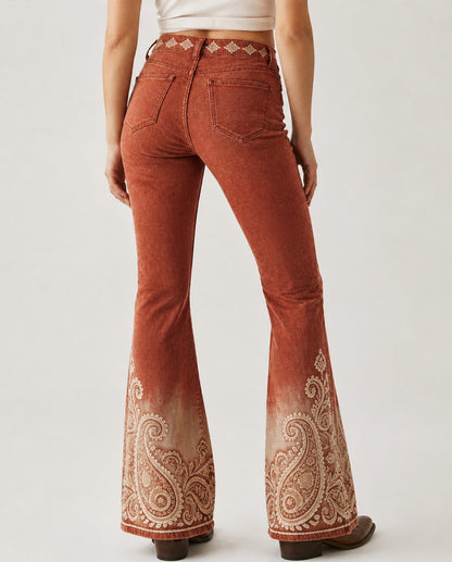 Desert Mirage Rust RB-BOT04 – Back View – Riley – rust