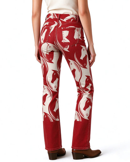 Prairie Stampede Bootcut Jeans