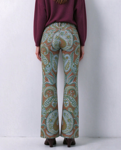 Gunsmoke Paisley Bootcut Jeans