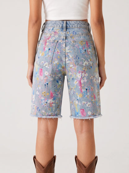 Desert Bloom Light Blue RB-BOT08 – Back View – Riley – light blue