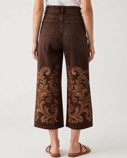 Prairie Vine RB-BOT24 – Back View – Riley – Denim
