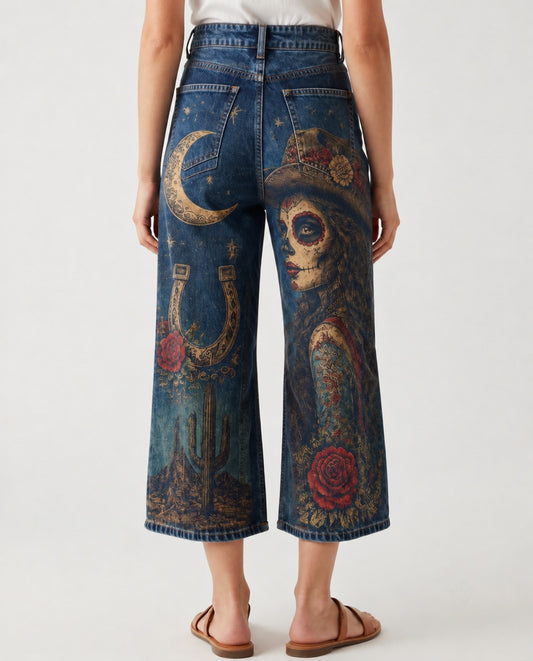 Desert Vengeance RB-BOT24 – Back View – Riley – Denim