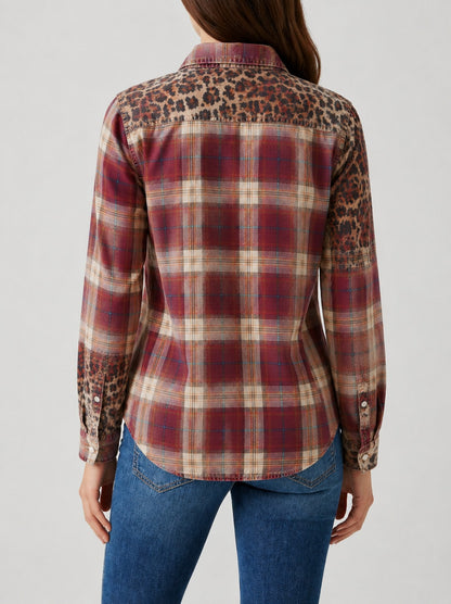 Prairie Mirage Rust RB-TOP16 – Back View – Riley – rust