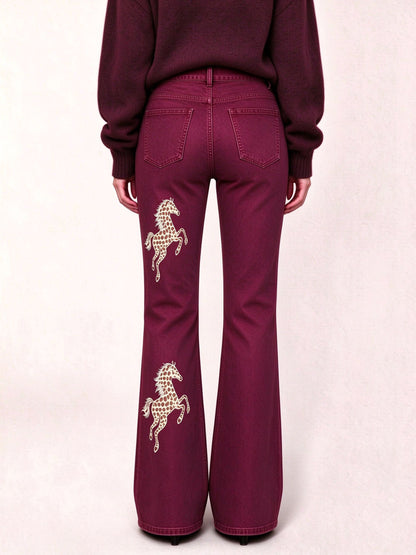 Ranch Horse Flare Jeans