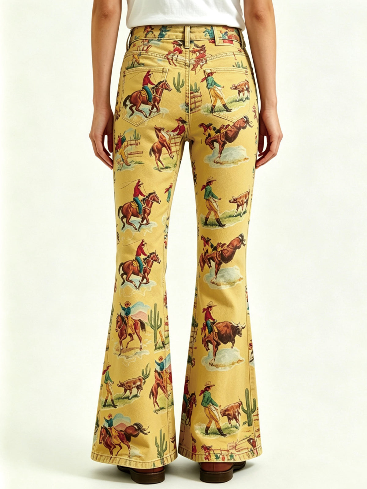 Desert Rodeo RB-BOT04 – Back View – Riley – yellow
