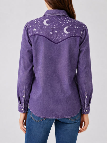 Starry Night Ride RB-TOP16 – Back View – Riley – Purple