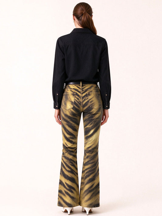 Gunsmoke Tiger Bootcut Jeans