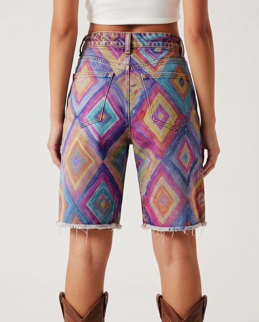 Desert Diamond Multicolor RB-BOT08 – Back View – Riley – Multicolor