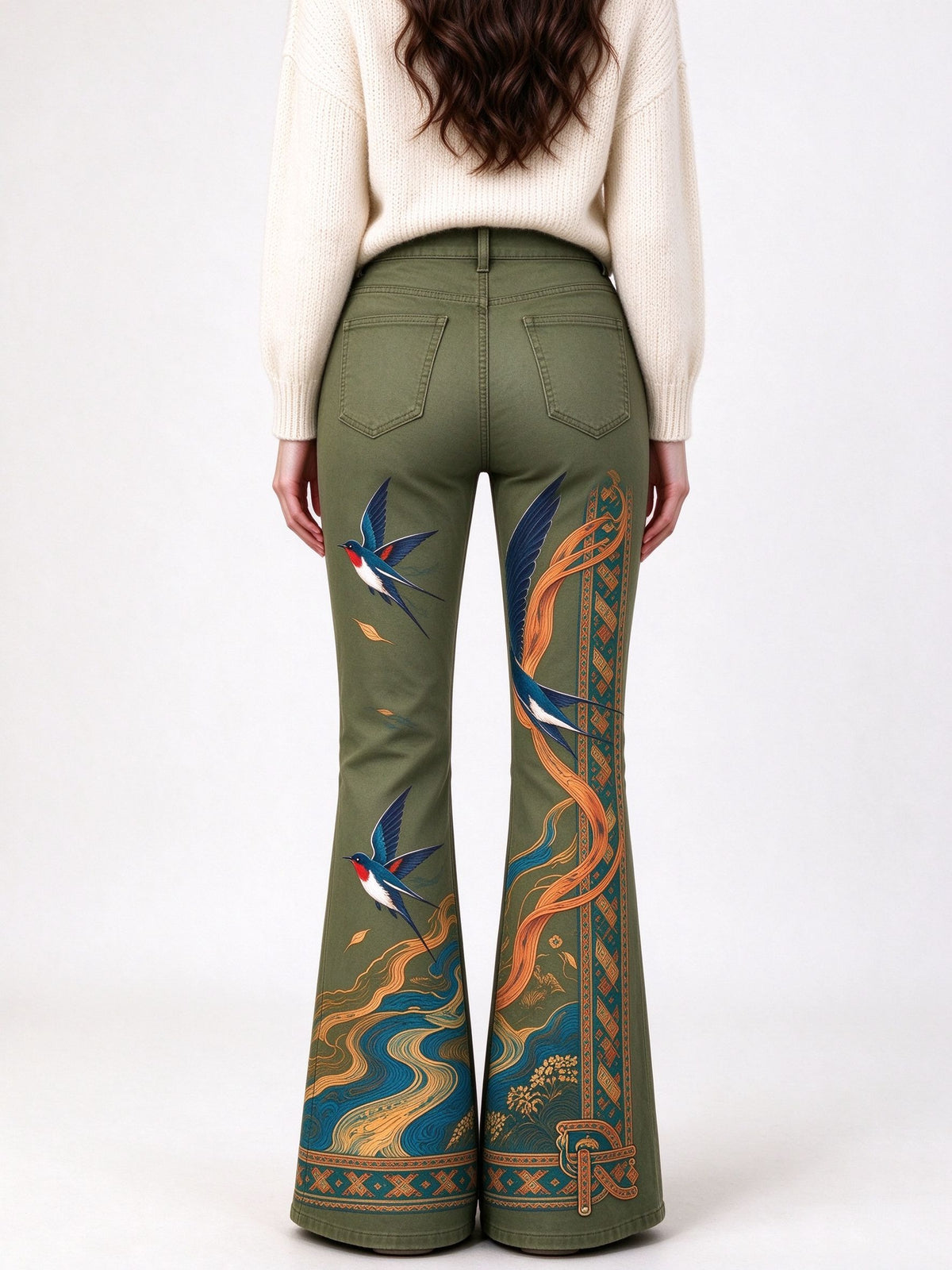 Canyon Swallow Flight Flare Jeans