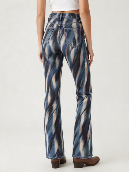 Thunder Feather Trail Bootcut Jeans