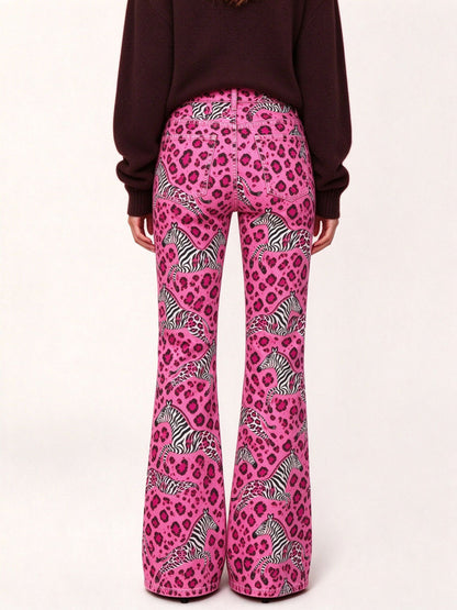 Wild Safari Flare Jeans