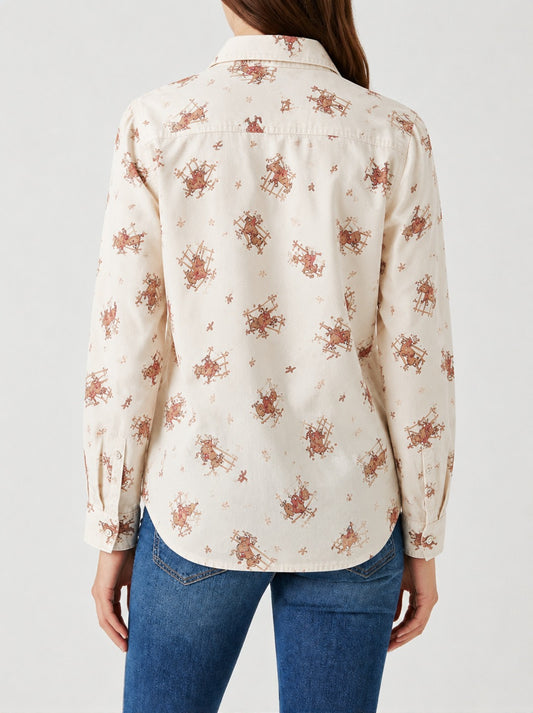 Prairie Rider RB-TOP16 – Back View – Riley – cream