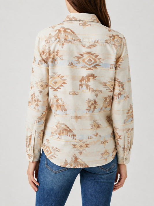 Desert Mirage Cream RB-TOP16 – Back View – Riley – cream, tan, light blue