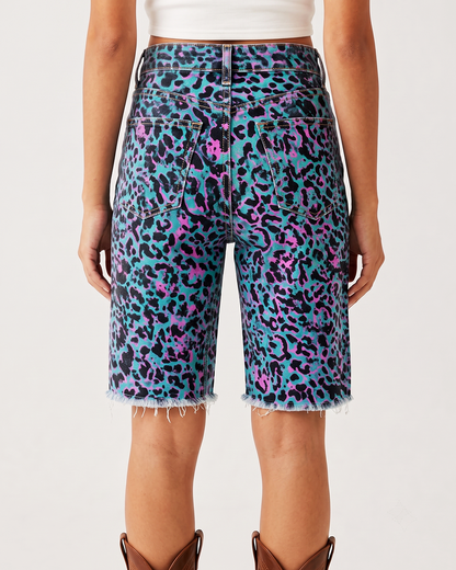 Neon Leopard RB-BOT08 – Back View – Riley – Multicolor