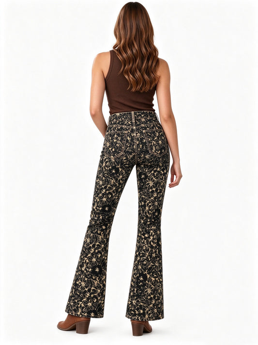 Gunsmoke Blossom Bootcut Jeans