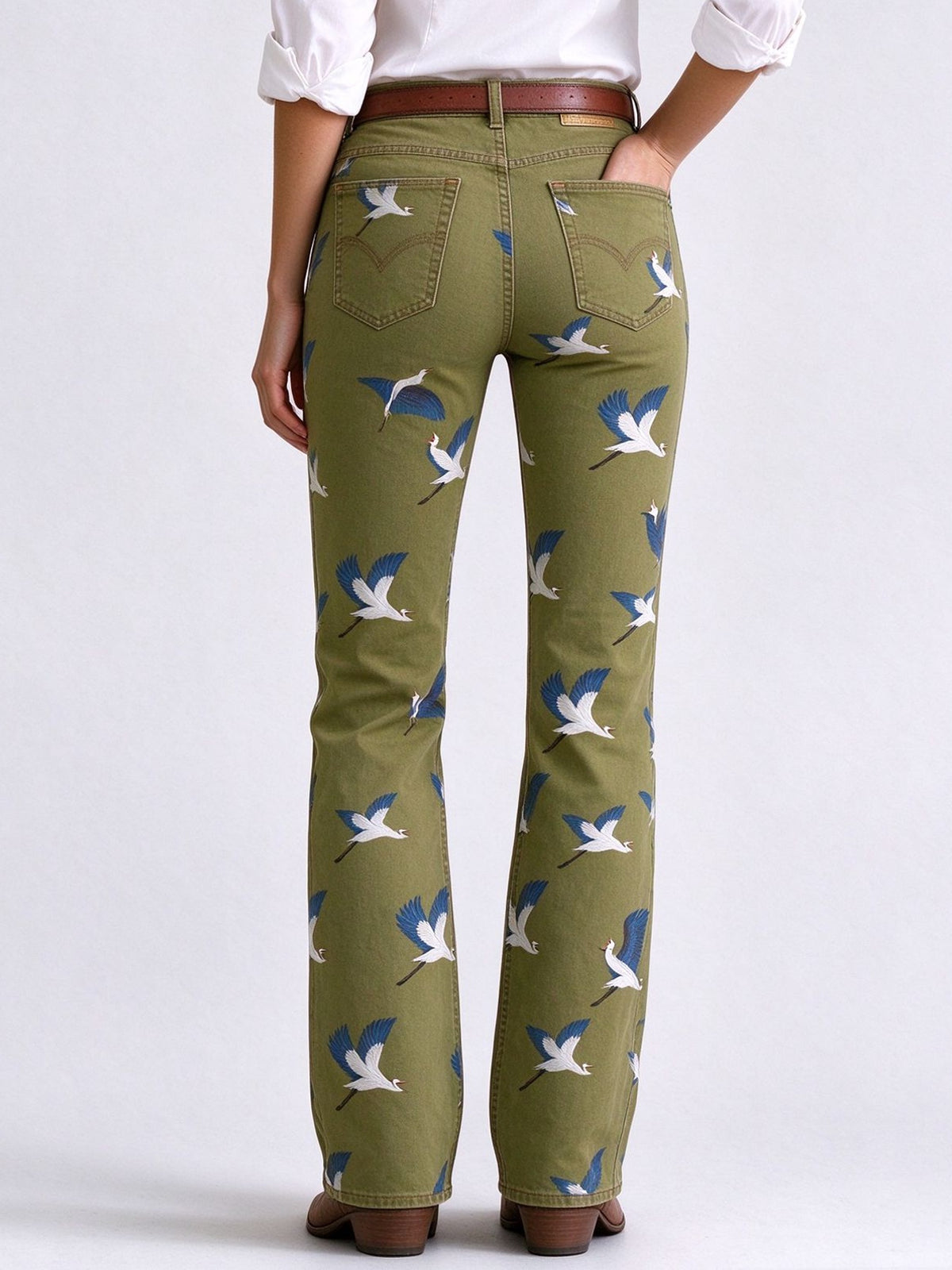 Crane Creek Flight Low-Rise Bootcut Jeans