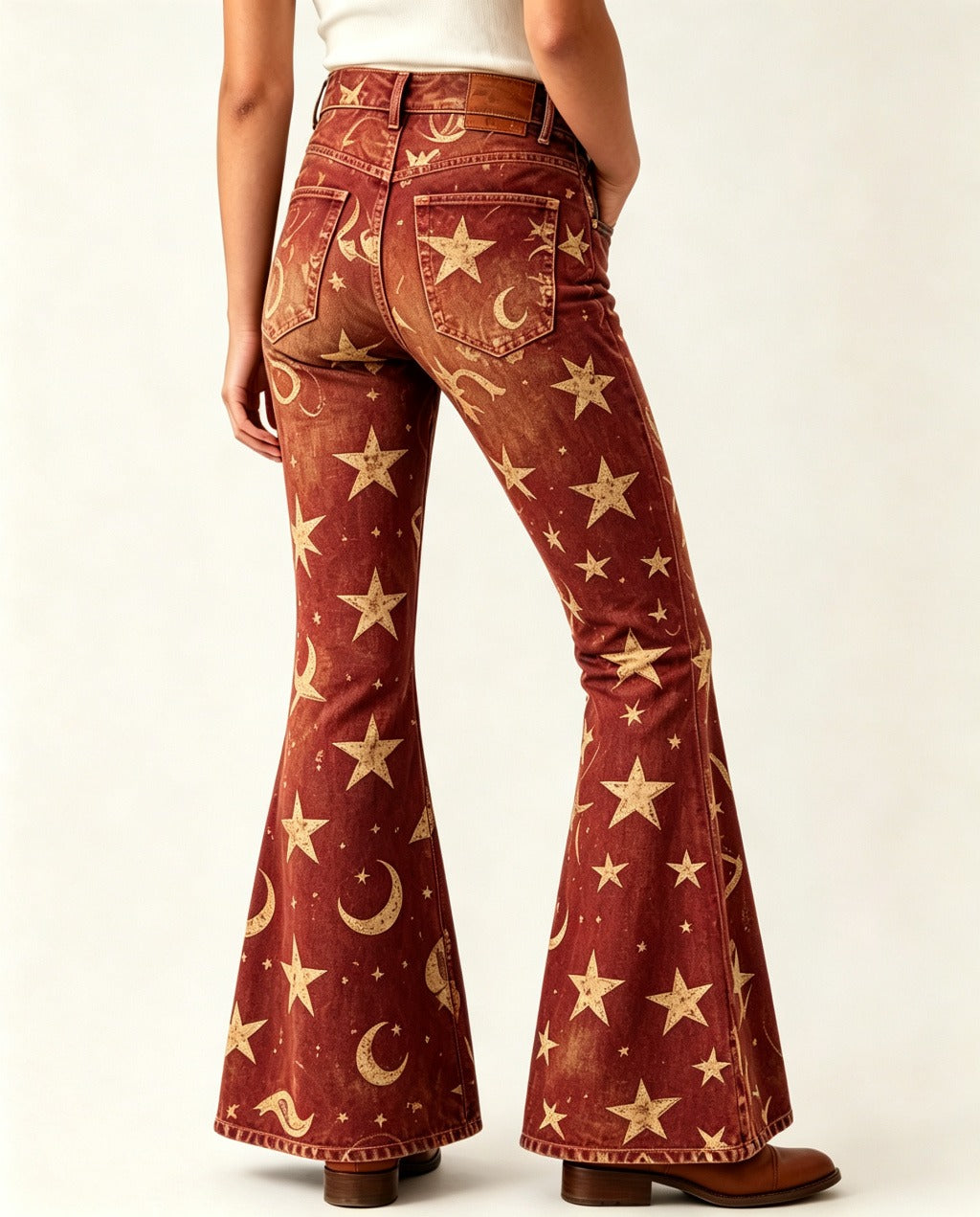 Starry Frontier RB-BOT04 – Back View – Riley – rust