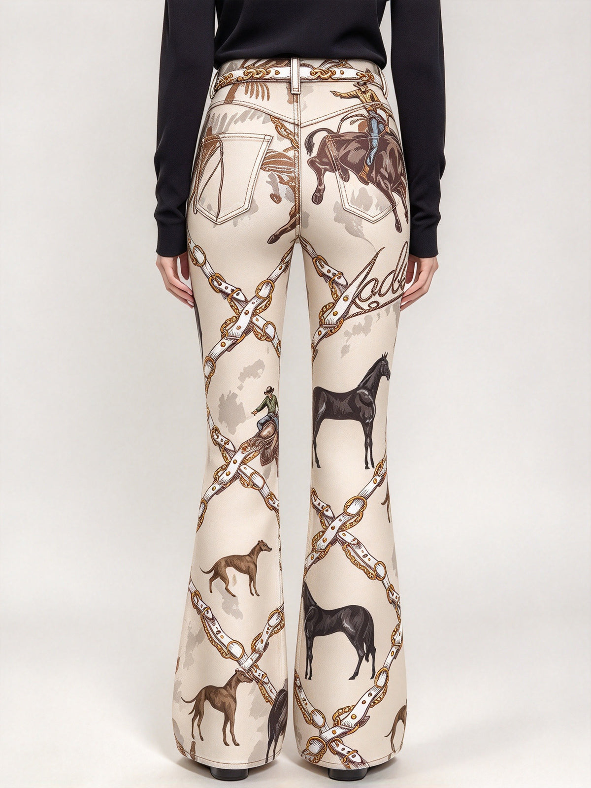 Mustang Chain Flare Jeans