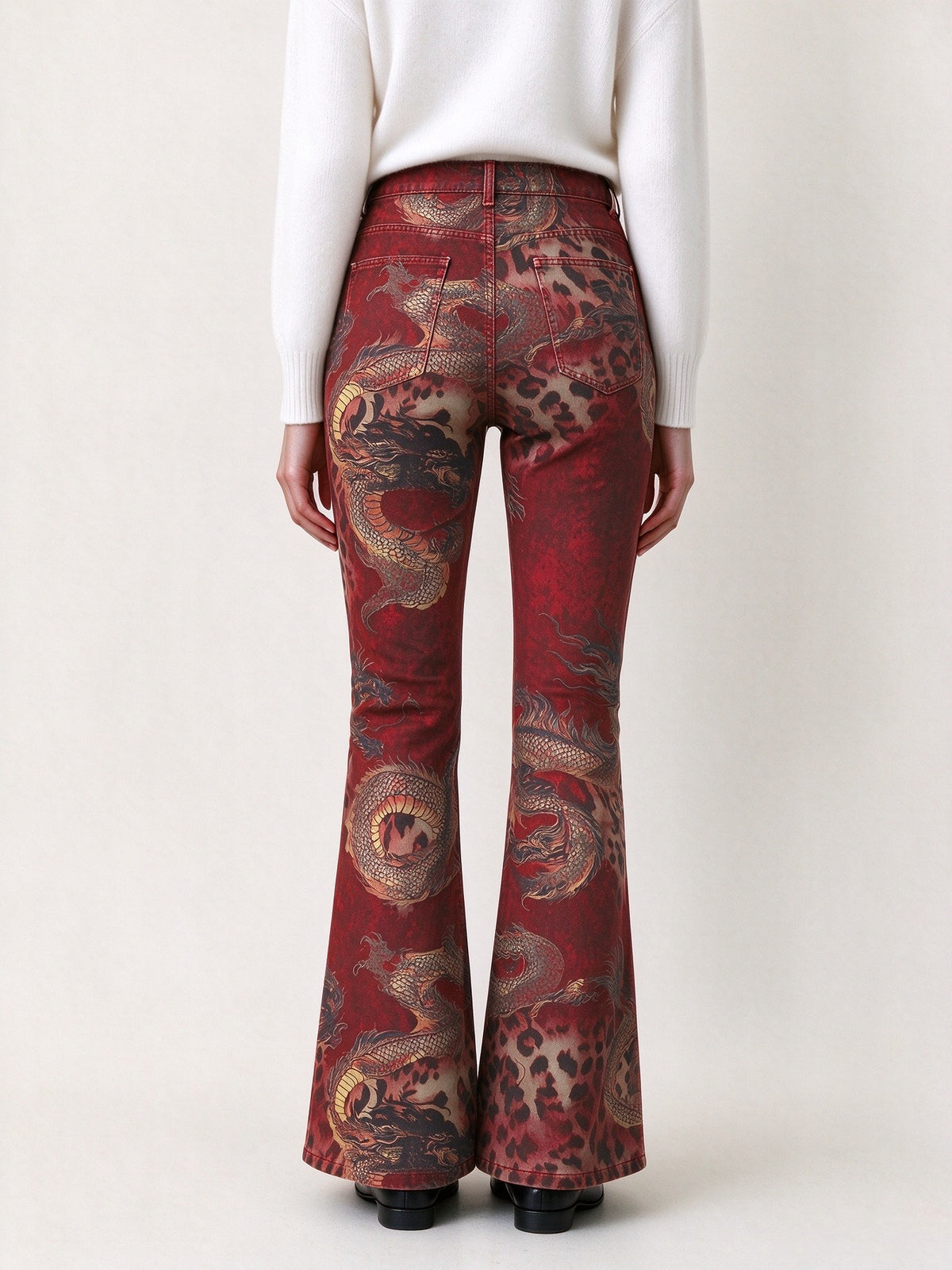 Dragon Mesa Flare Jeans
