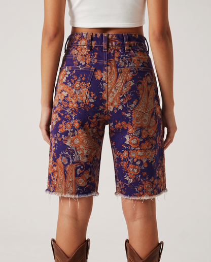 Paisley Prairie Deep RB-BOT08 – Back View – Riley – Deep Purple
