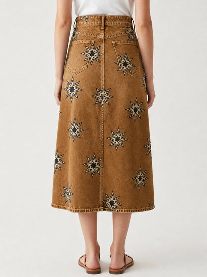 Starlight Prairie RB-SKT10 – Back View – Riley – tan