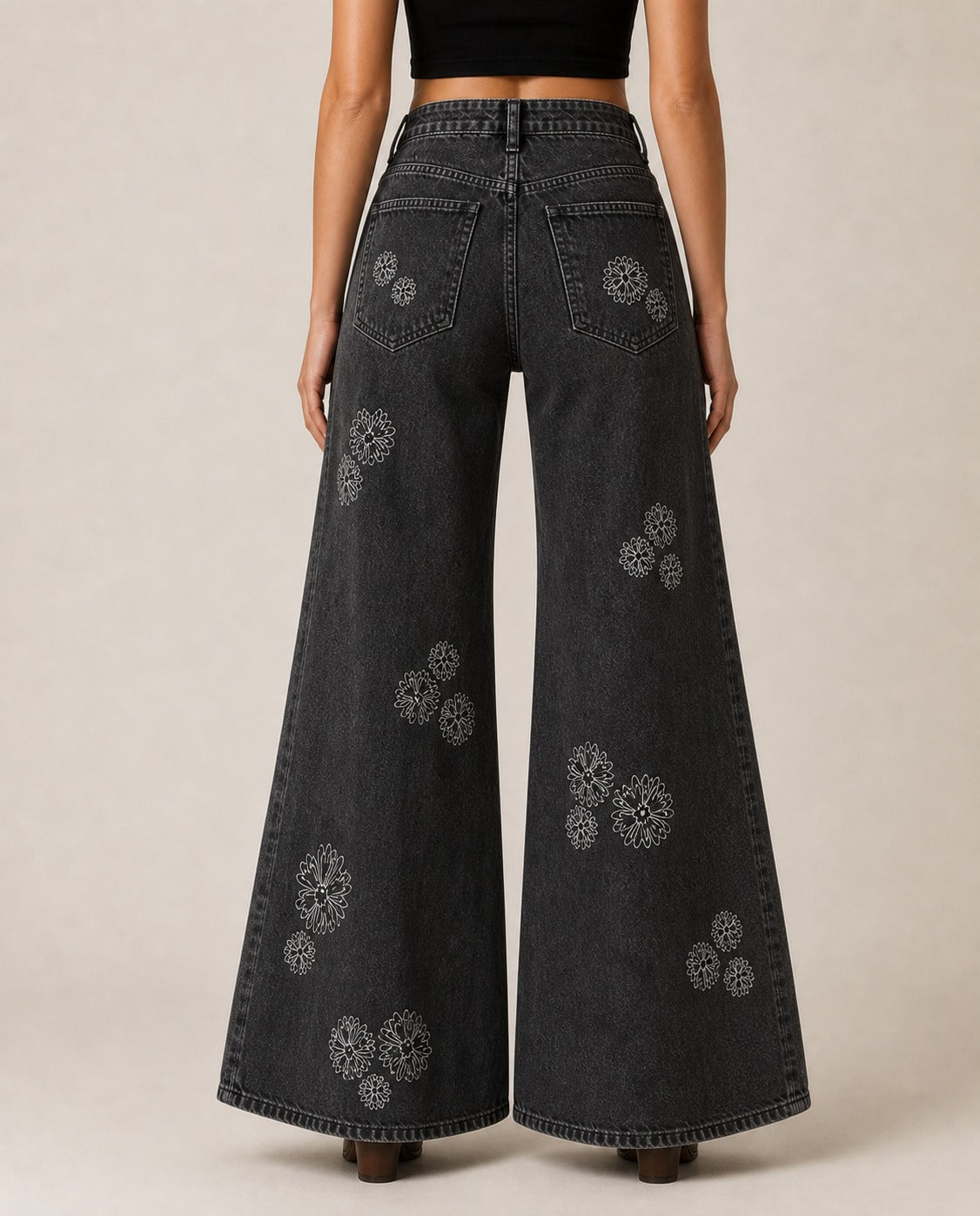 Desert Bloom RB-BOT05 – Back View – Riley – black