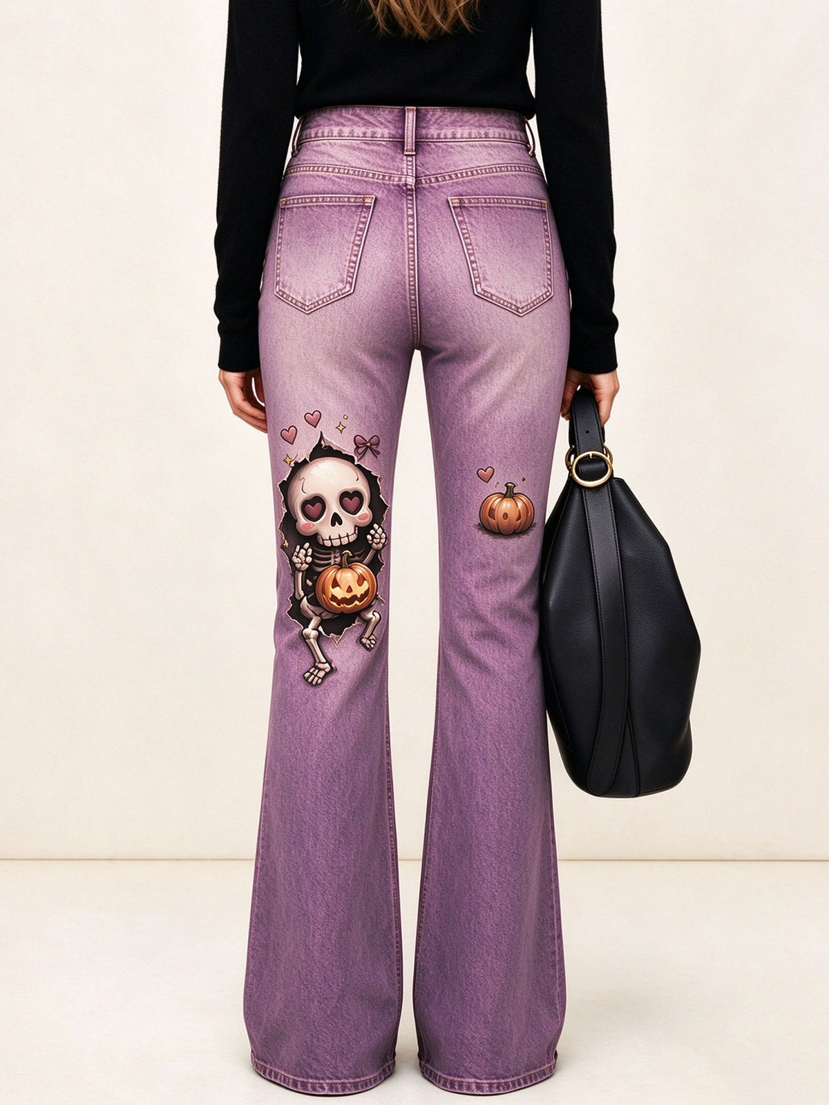 Desert Skull Bootcut Jeans