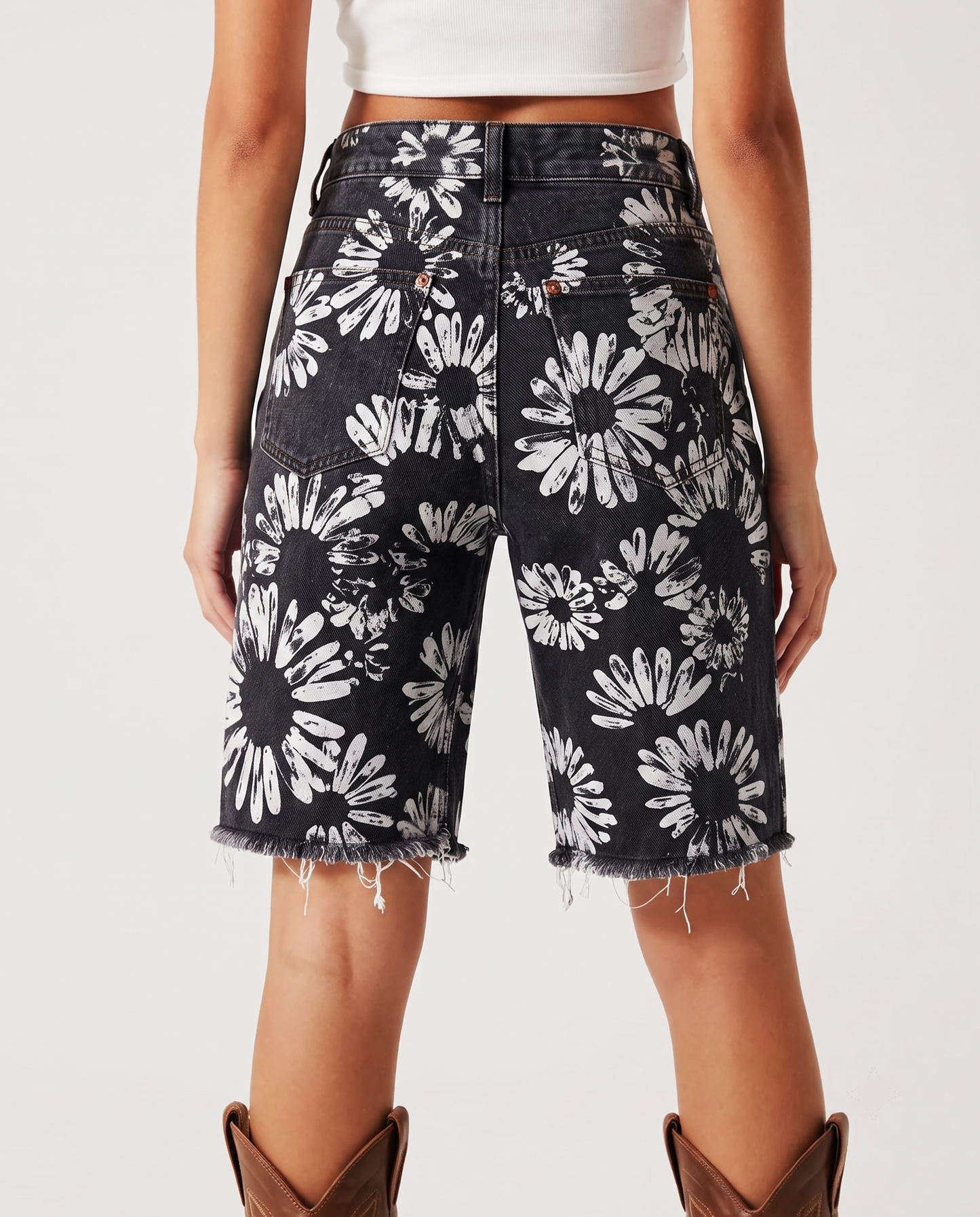 Daisy Desert RB-BOT08 – Back View – Riley – Black