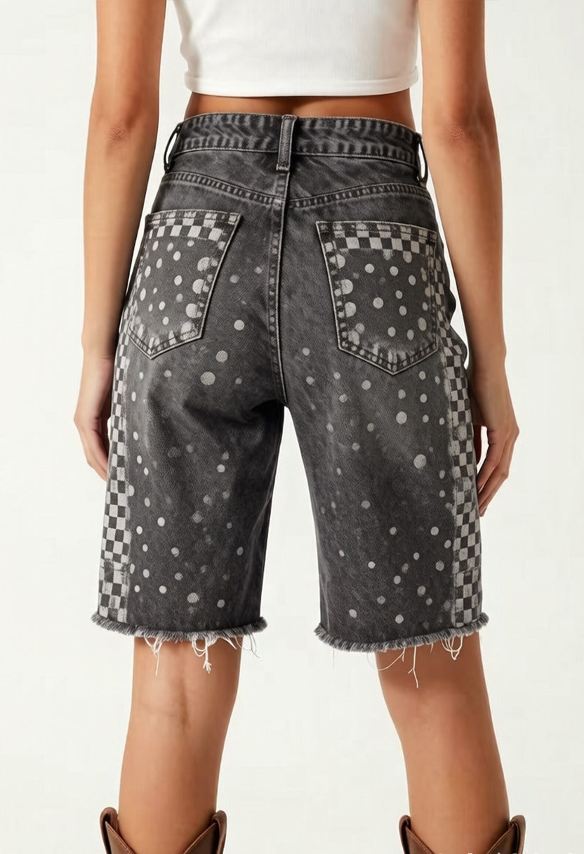 Rodeo Rebel Charcoal Gray RB-BOT08 – Back View – Riley – Charcoal Gray