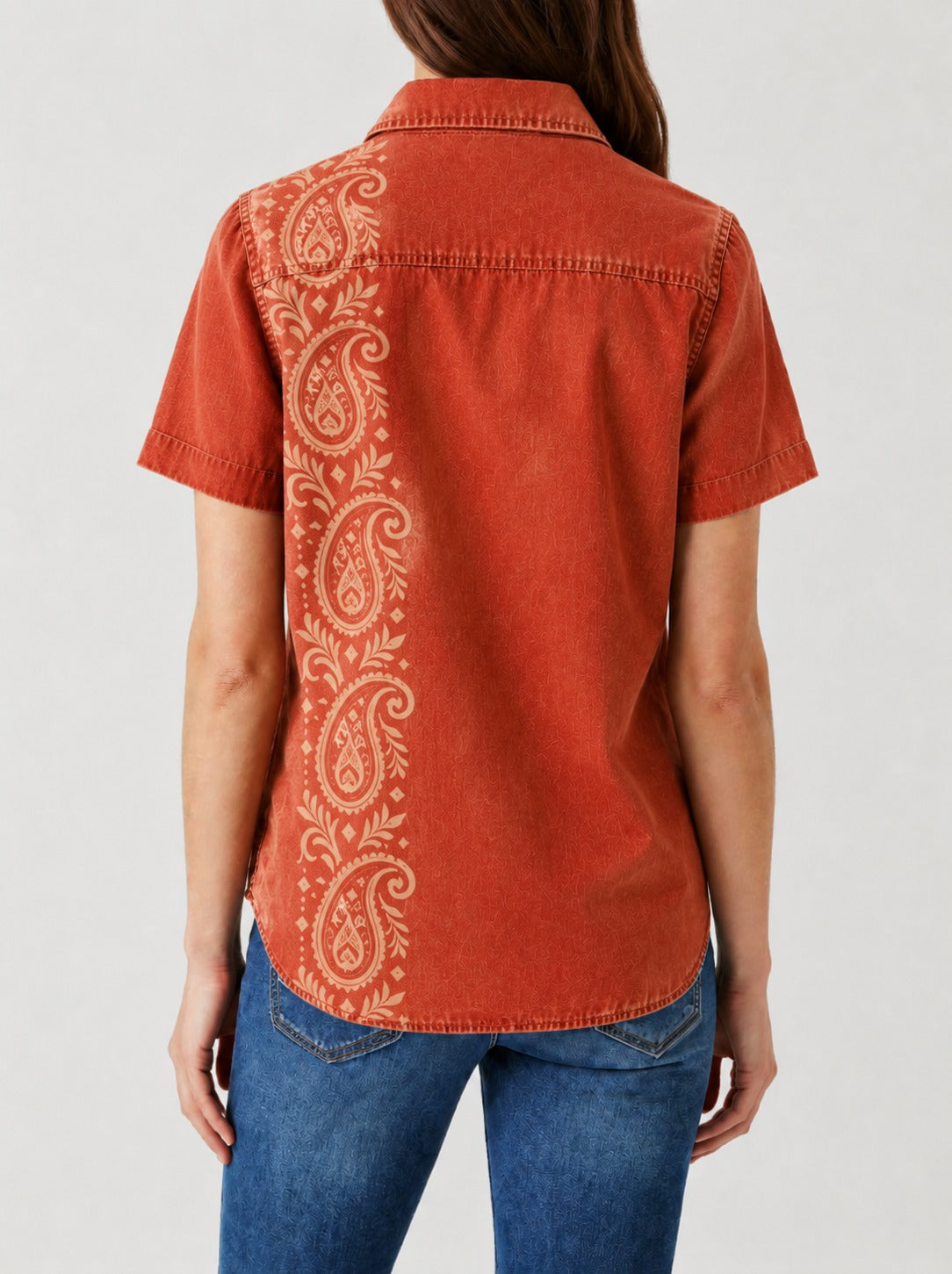 Desert Rose RB-TOP15 – Back View – Riley – rust