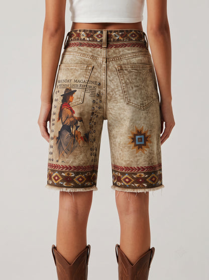 Desert Rider Beige RB-BOT08 – Back View – Riley – beige, brown