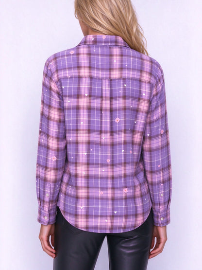 Lavender Gulch Long Sleeve Denim Shirt