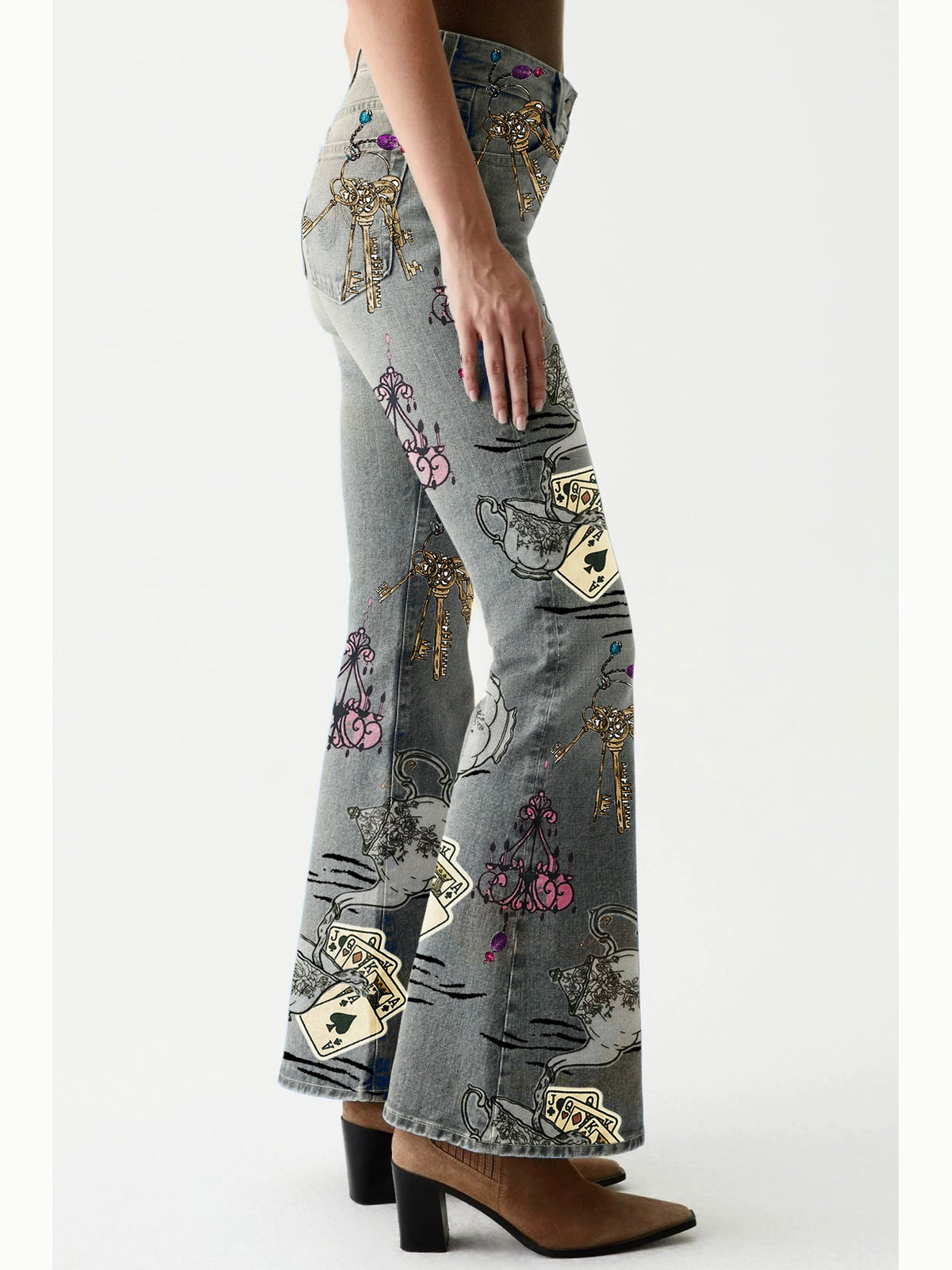 Wild West Whimsy Bootcut Jeans