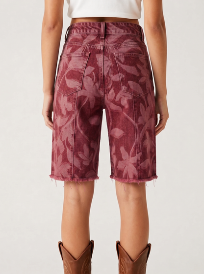 Mauve Tie-Dye RB-BOT23 – Back View – Riley – Medium Blue