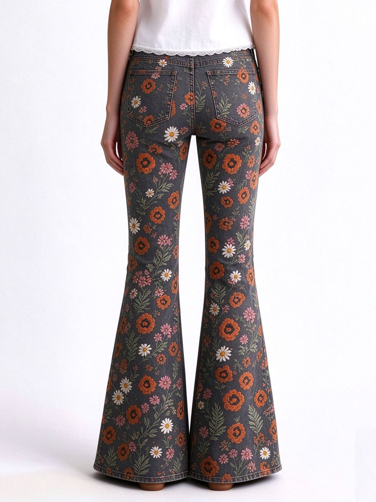 Desert Marigold Trail Flare Jeans