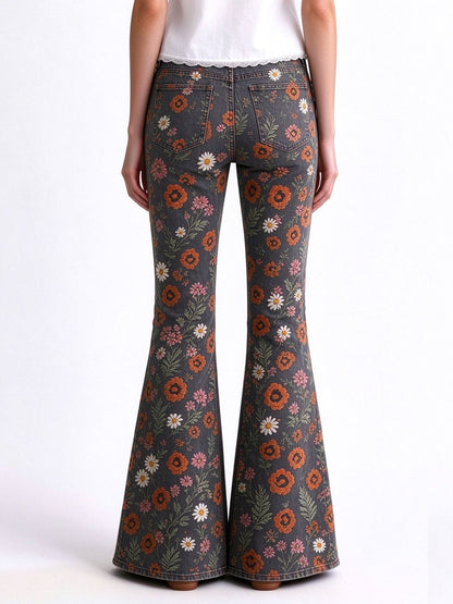 Desert Marigold Trail Flare Jeans