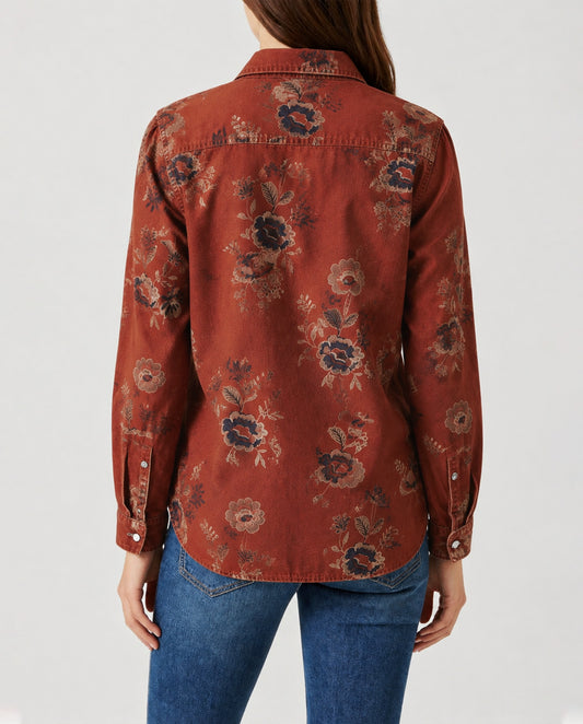 Desert Bloom RB-TOP16 – Back View – Riley – rust