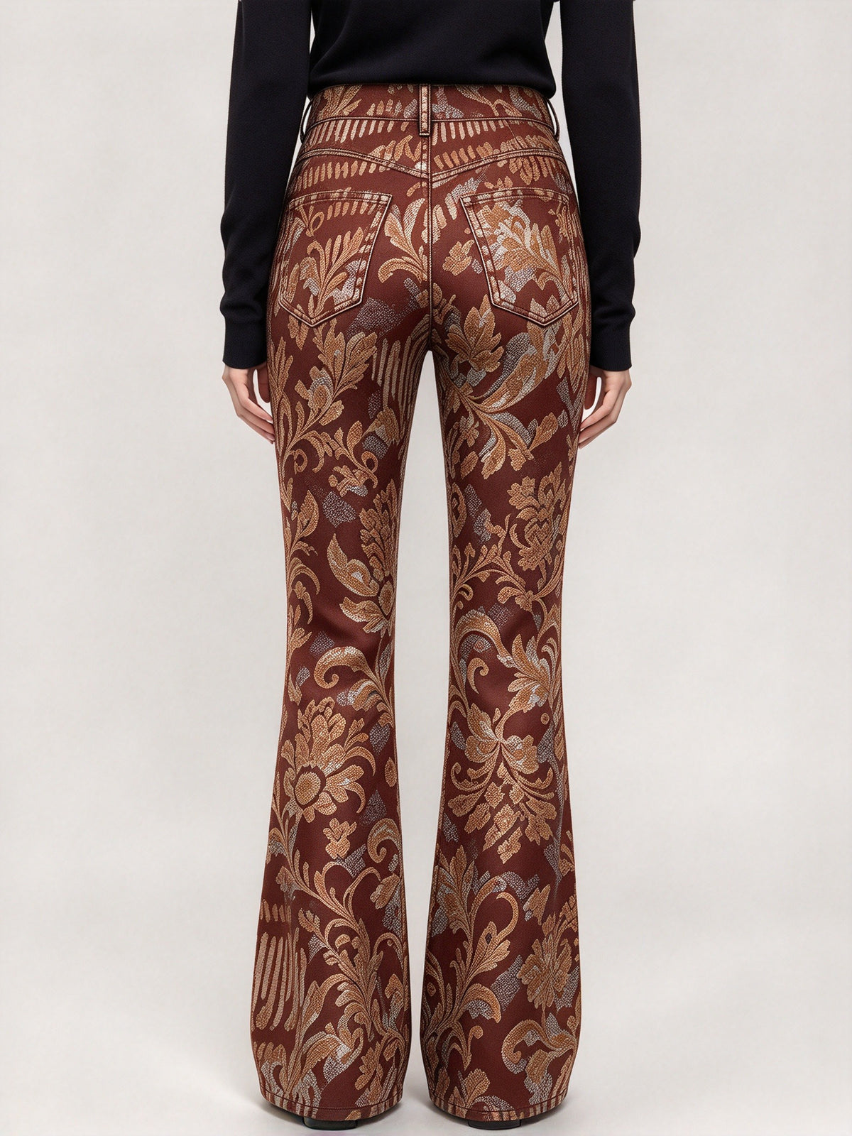 Mesa Ridge Aztec Flare Jeans