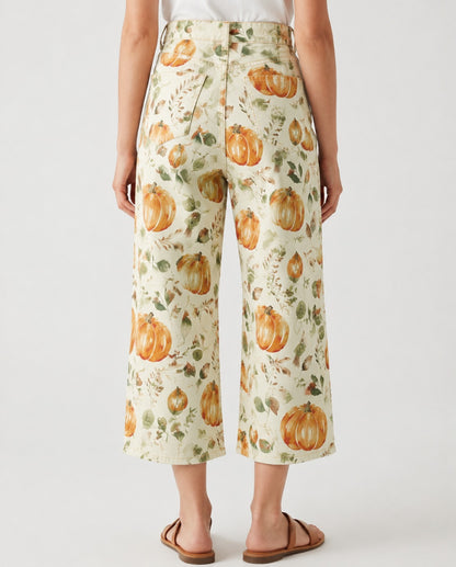 Pumpkin Patch Prairie RB-BOT24 – Back View – Riley – Cream, Orange