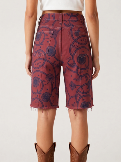 Indigo Wash RB-BOT23 – Back View – Riley – Medium Blue