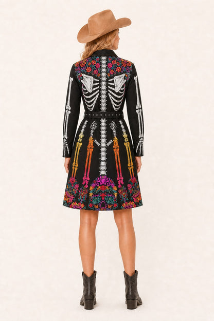Boneyard Bloom RB-DRS12 – Back View – Riley – Black